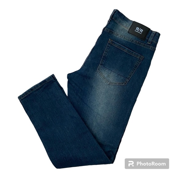 Excellent Condition!! R/R Men’s Jeans size 34/32 - Picture 2 of 2